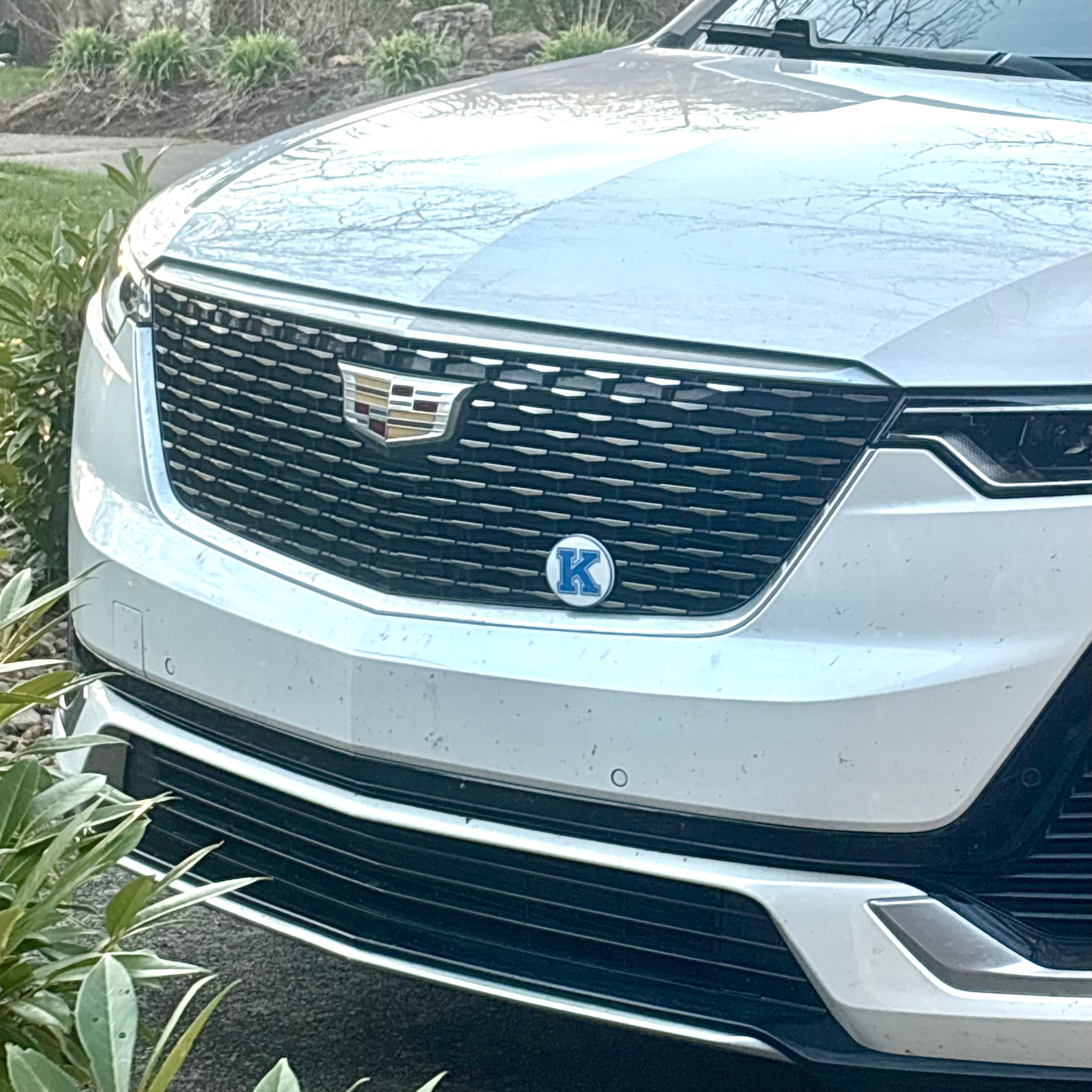 Custom Car Grill Insert – Power K | Grill Bits