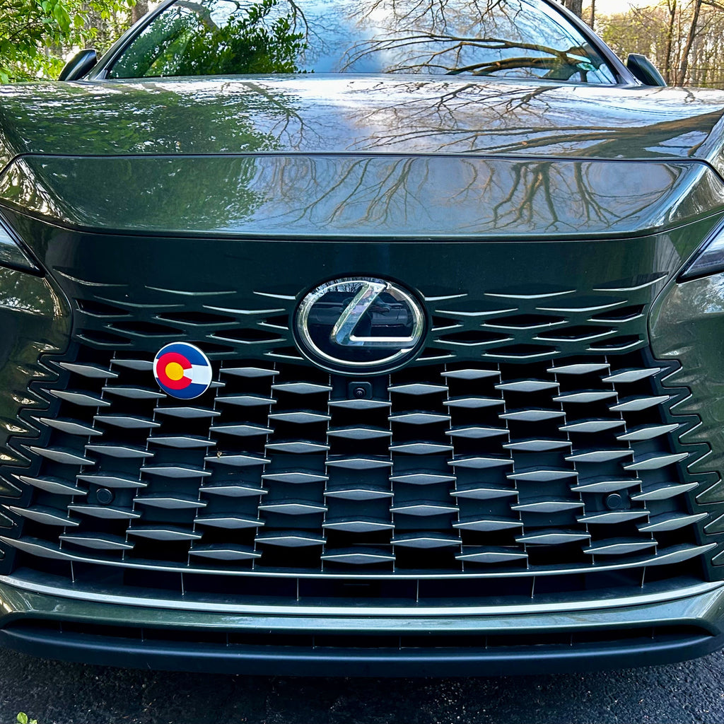 Custom Car Grill Insert – Colorado Flag | Grill Bits