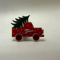 Truck with Christmas Tree Grill Bit