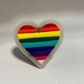 Rainbow Heart Grill Bit