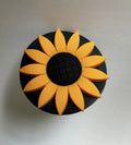 Sunflower decorative car grill insert – Grill Bits"