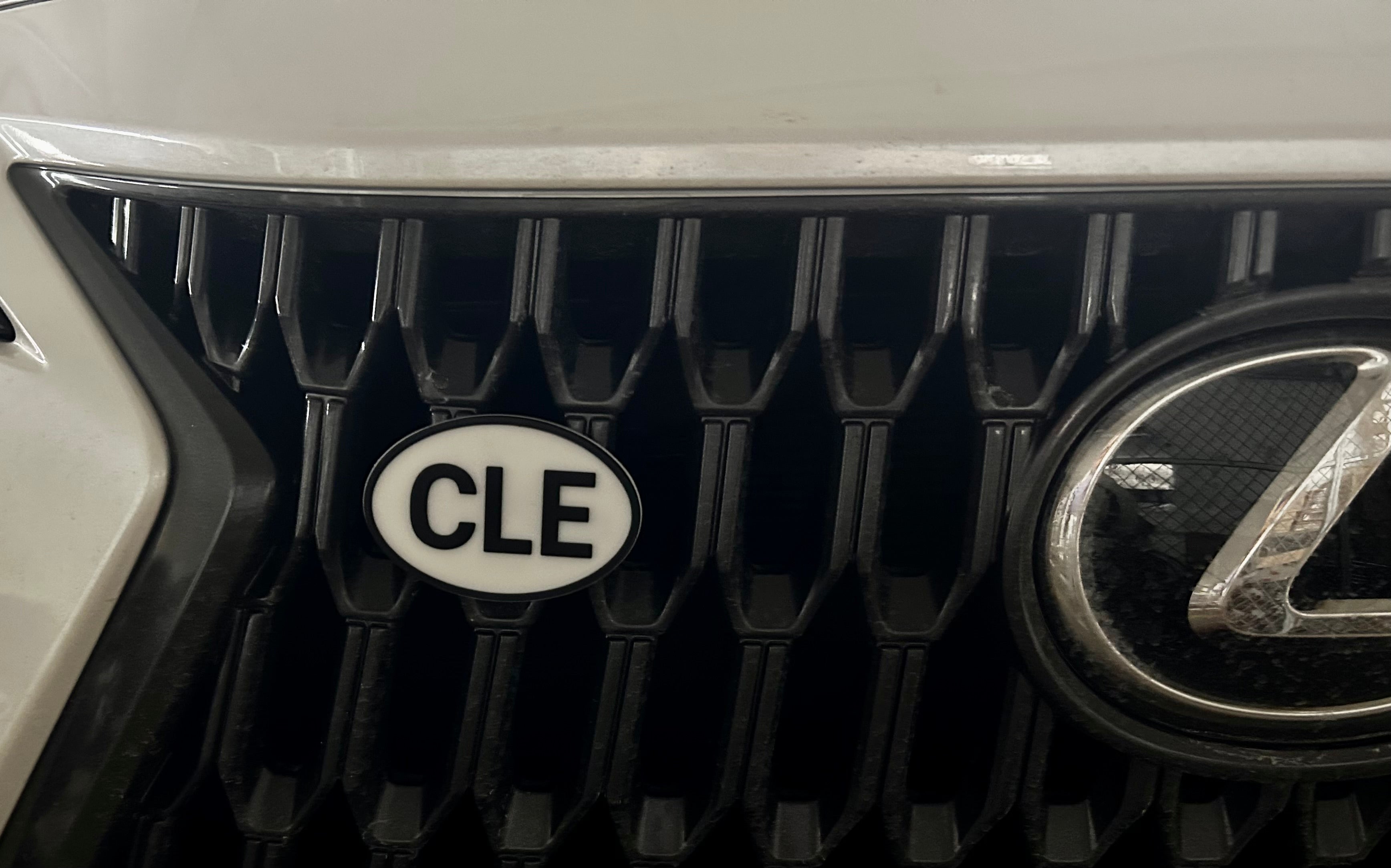 Custom Car Grill Insert – CLE Cleveland | Grill Bits